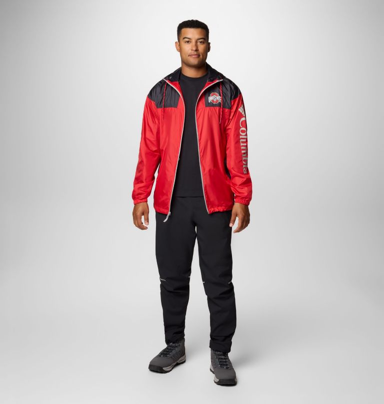 heren flash challenger ii windbreaker - ohio state