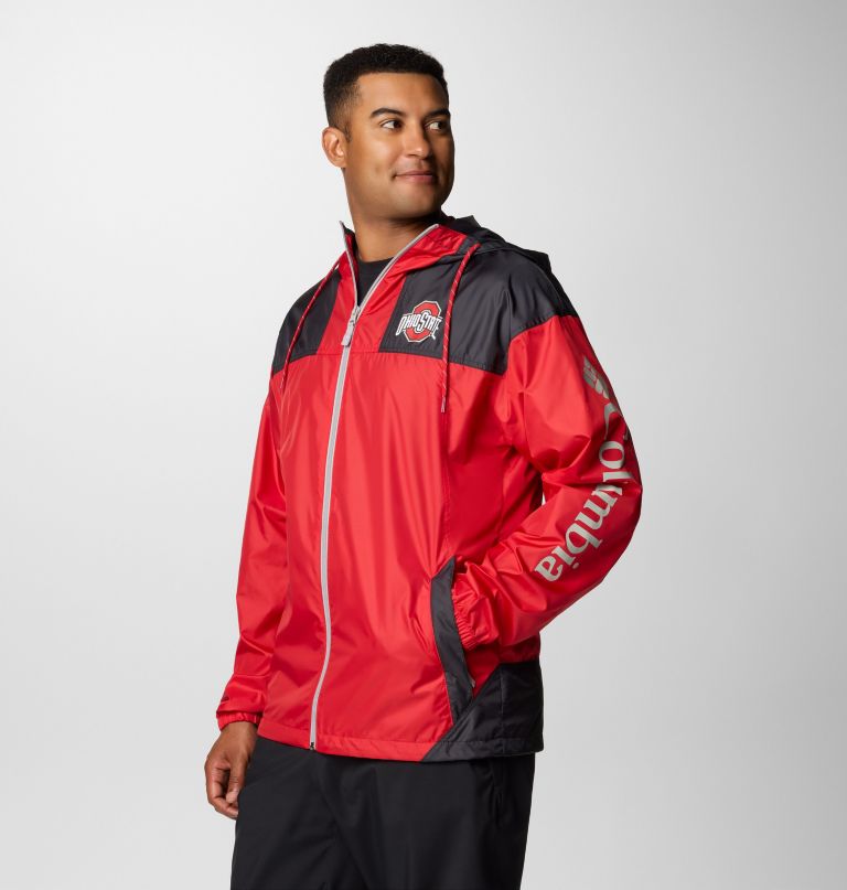 heren flash challenger ii windbreaker - ohio state