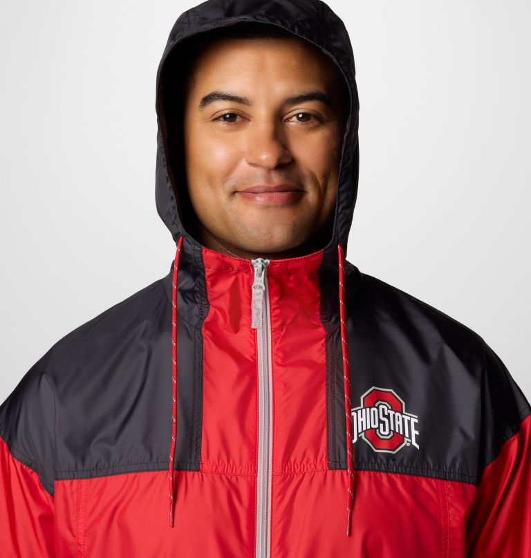 heren flash challenger ii windbreaker - ohio state