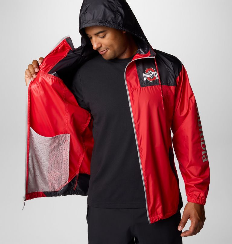 heren flash challenger ii windbreaker - ohio state