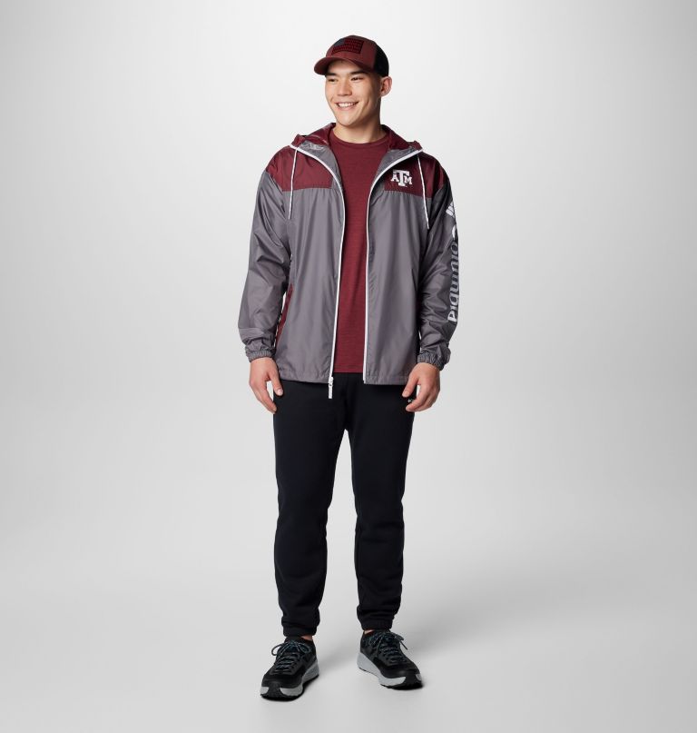 heren flash challenger ii windbreaker - texas am