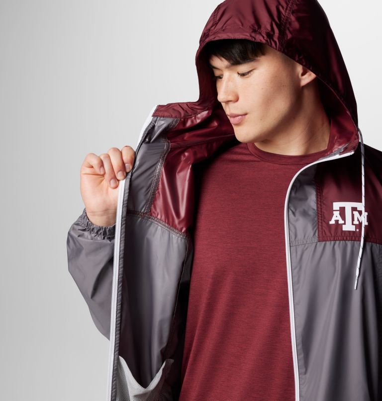 heren flash challenger ii windbreaker - texas am