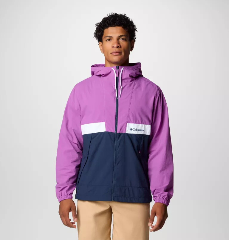 heren spire valley windjack met capuchon