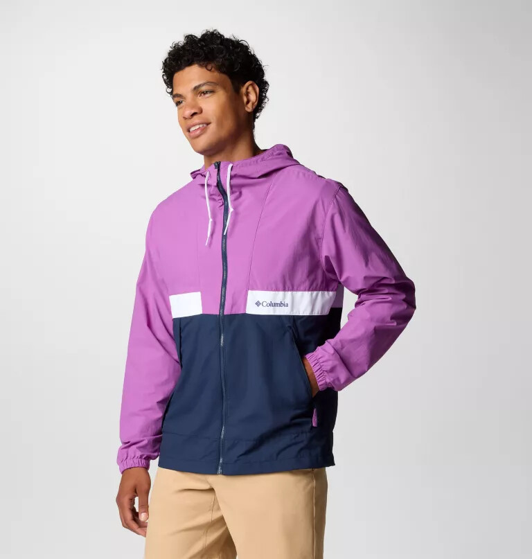 heren spire valley windjack met capuchon