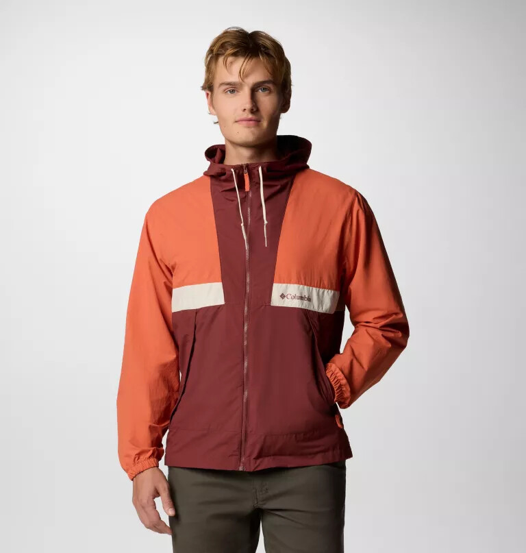 heren spire valley windjack met capuchon