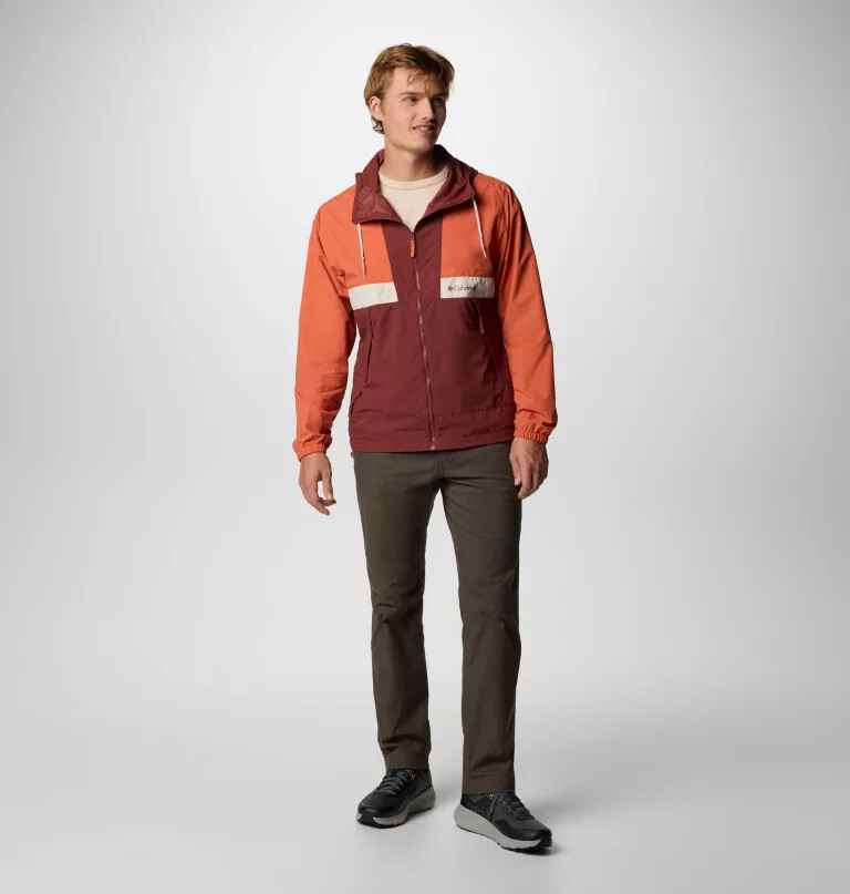 heren spire valley windjack met capuchon