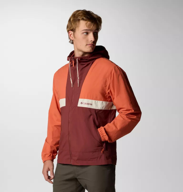 heren spire valley windjack met capuchon