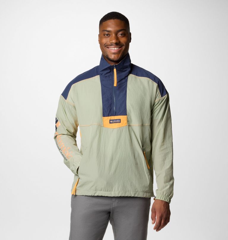 riptide ii retro windbreaker anorak voor heren