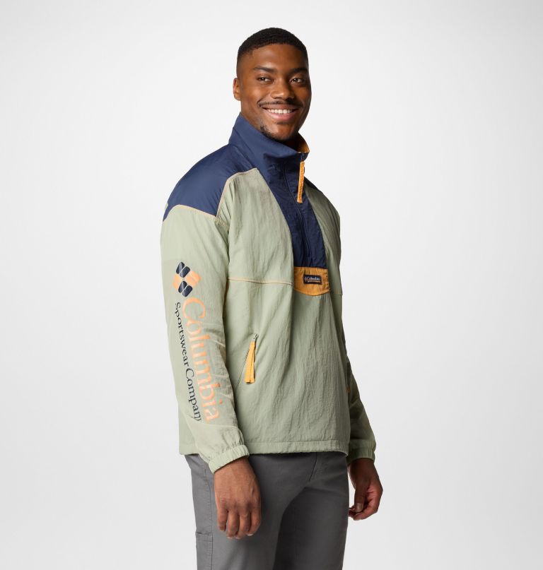 riptide ii retro windbreaker anorak voor heren
