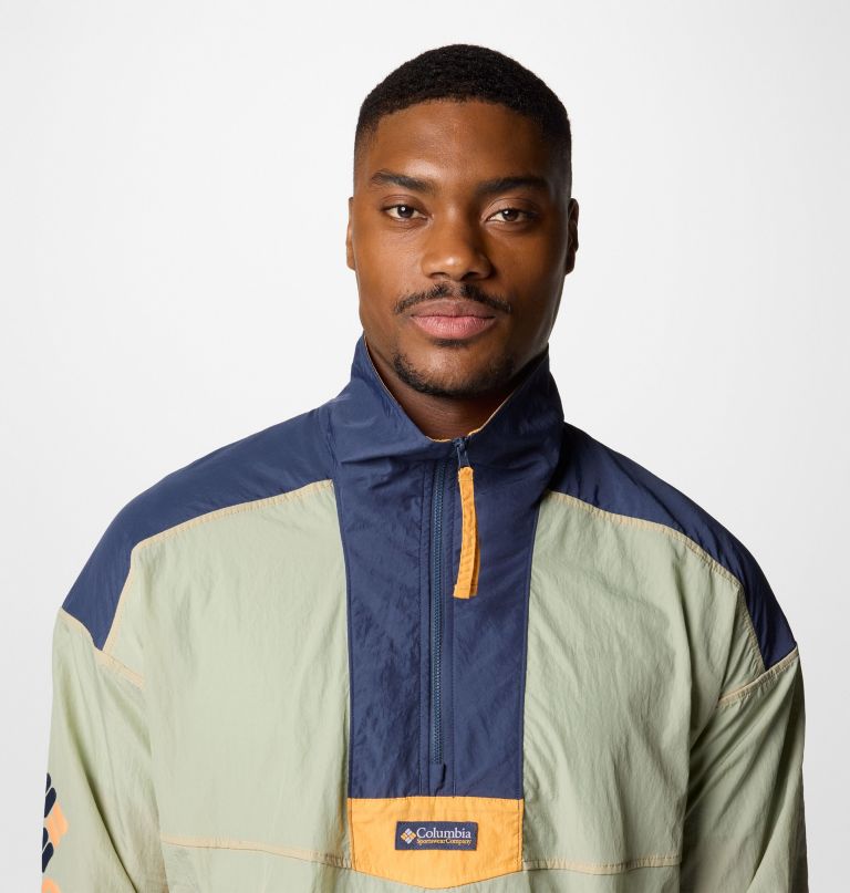 riptide ii retro windbreaker anorak voor heren