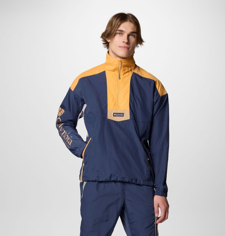 riptide ii retro windbreaker anorak voor heren